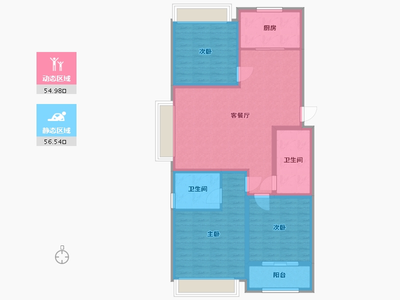 山东省-潍坊市-星合国际-100.00-户型库-动静分区