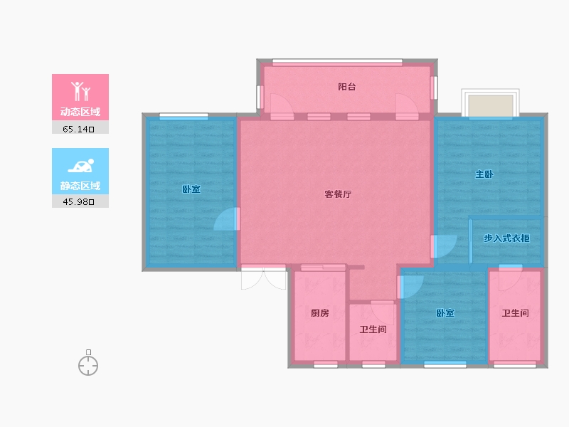 山东省-济南市-力高未来城雍湖郡-100.00-户型库-动静分区