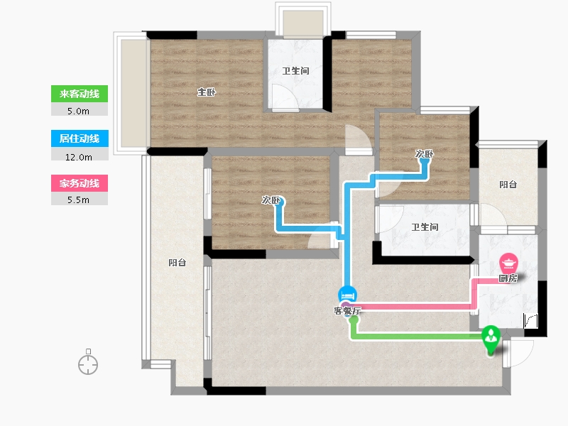 重庆-重庆市-98-98.00-户型库-动静线