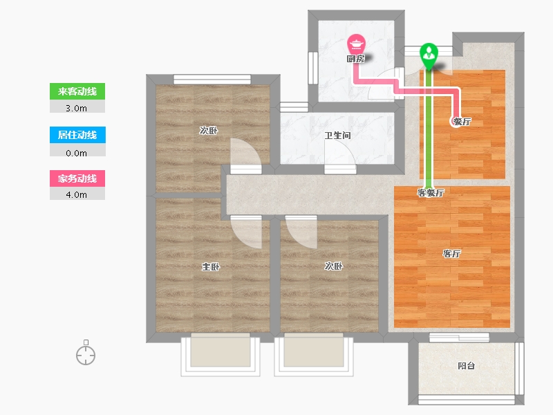 河南省-郑州市-永丰乐城-72.00-户型库-动静线