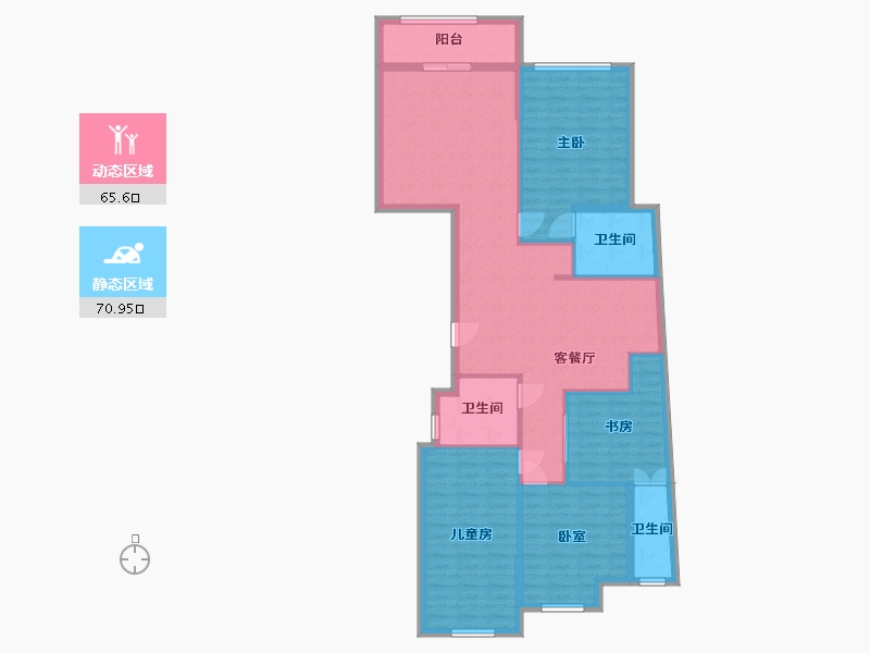 福建省-厦门市-禹州尊海-124.00-户型库-动静分区