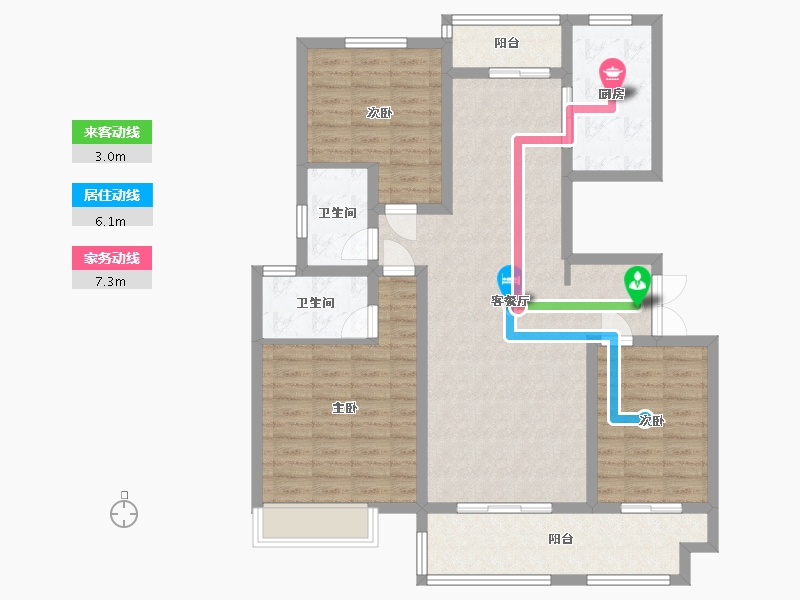 河南省-周口市-建业新城-108.00-户型库-动静线