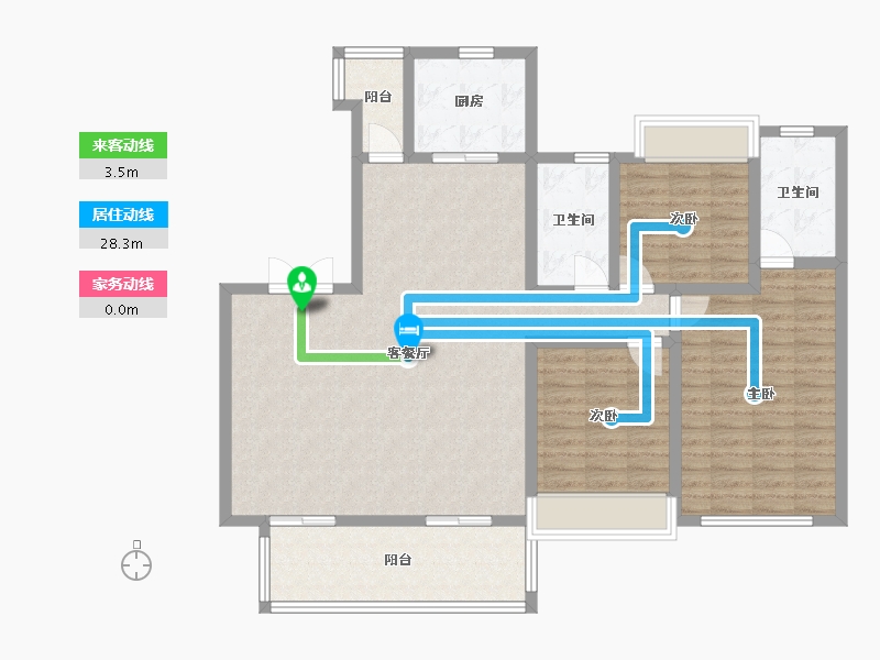 四川省-成都市-领地溪山兰台-121.00-户型库-动静线