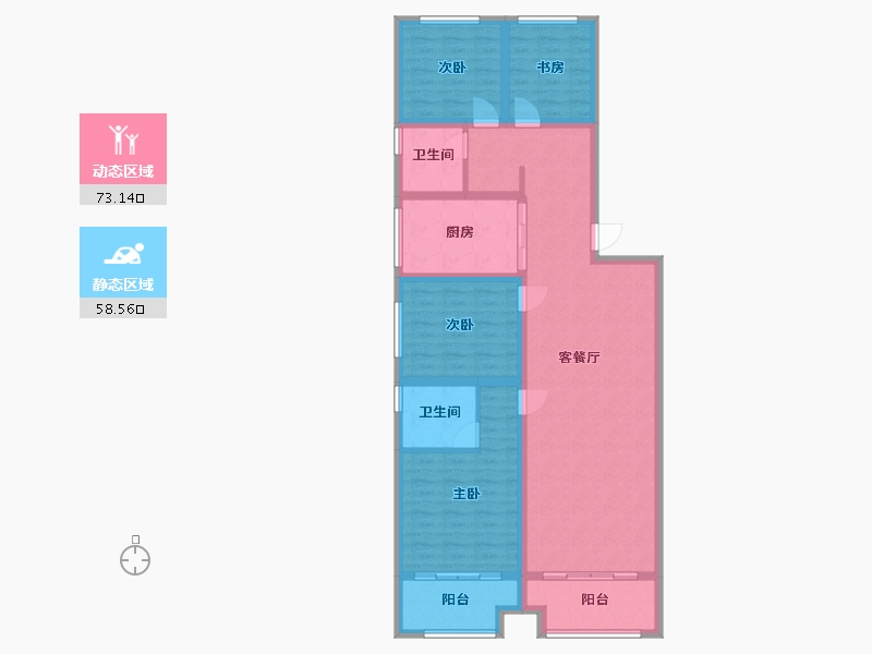 河南省-驻马店市-天中上境-四期-118.00-户型库-动静分区