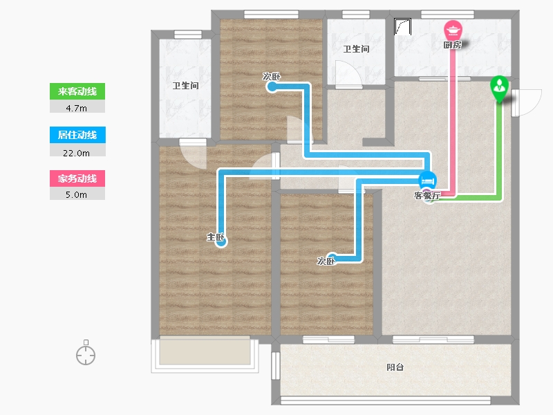 河南省-漯河市-天鑫丽水湾-99.00-户型库-动静线