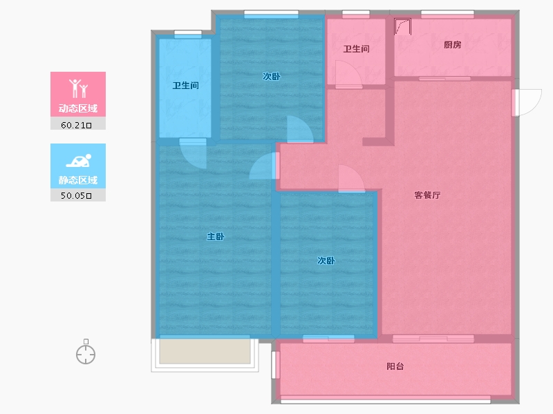 河南省-漯河市-天鑫丽水湾-99.00-户型库-动静分区