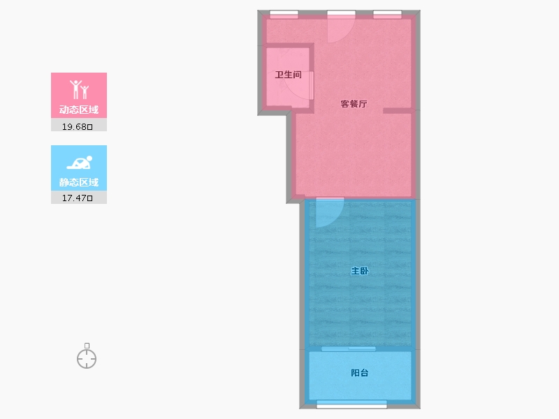 江苏省-南京市-明华新村-31.00-户型库-动静分区