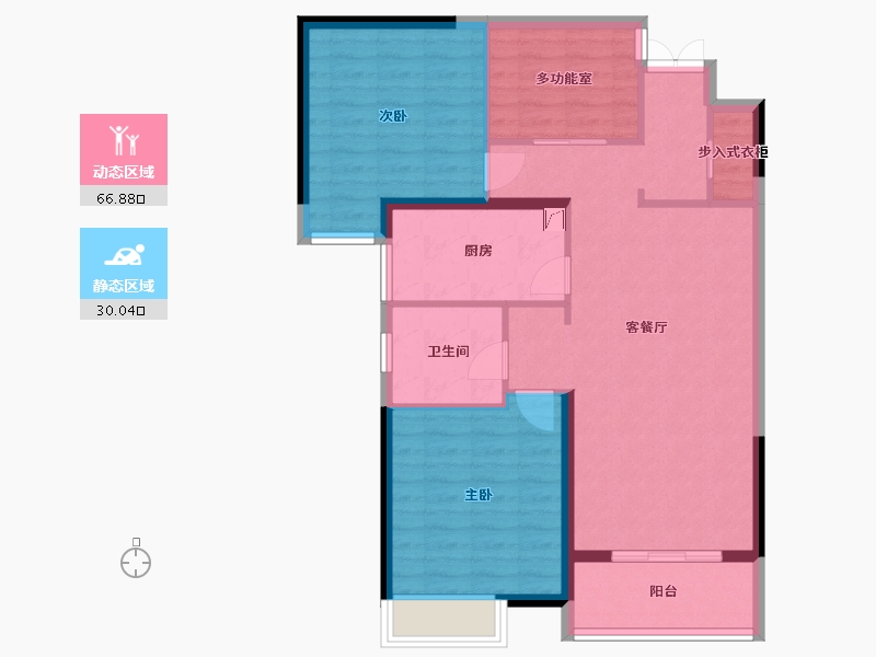 湖北省-武汉市-四新中央生活区-92.26-户型库-动静分区