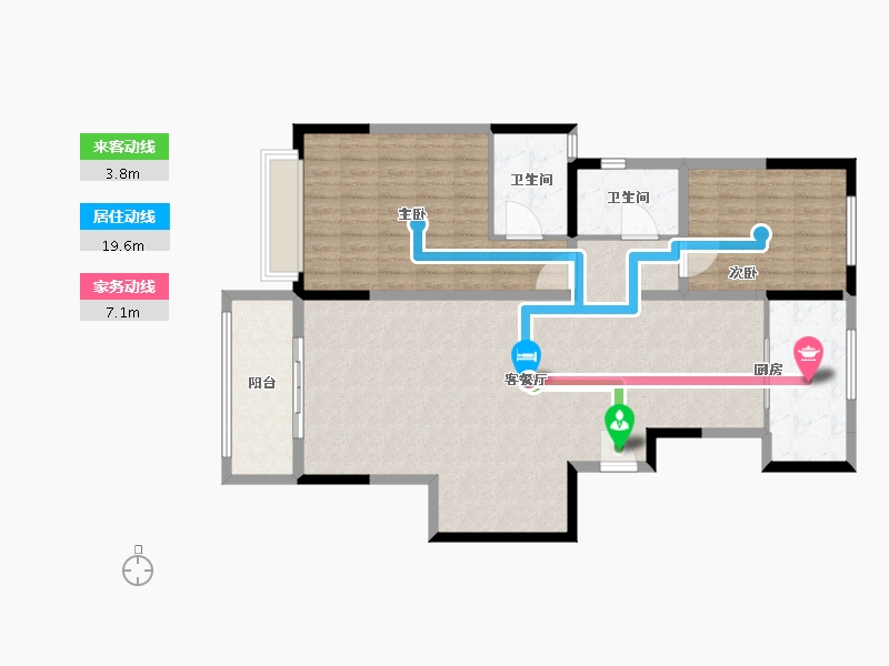 河南省-郑州市-正和紫荆城乐和园-120.00-户型库-动静线