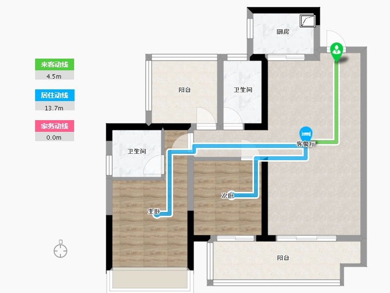 广西壮族自治区-柳州市-金科-113.00-户型库-动静线