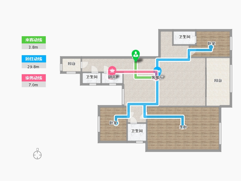 广东省-东莞市-华一城-100.00-户型库-动静线