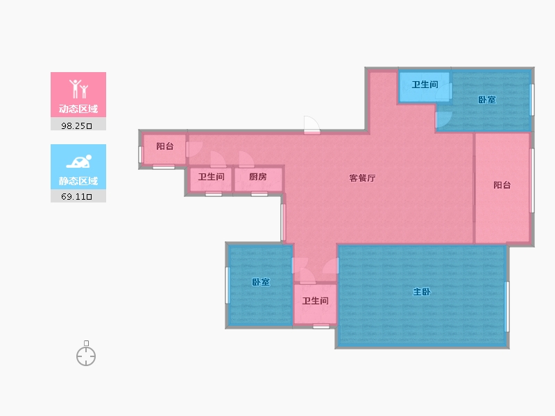 广东省-东莞市-华一城-100.00-户型库-动静分区