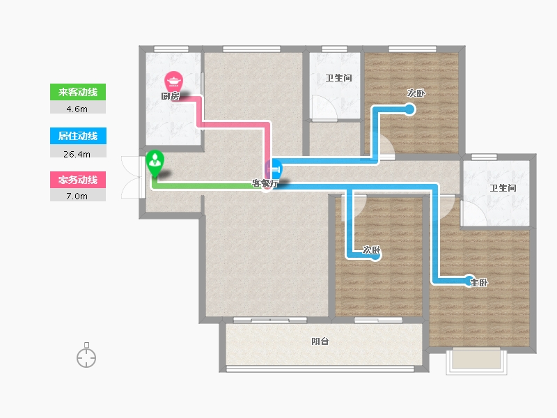 山西省-运城市-盛邦城-147.00-户型库-动静线