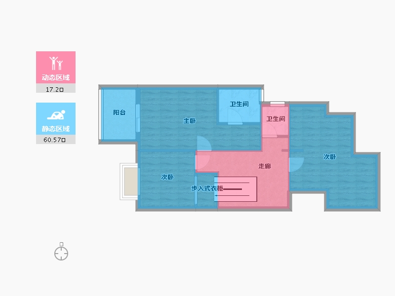 上海-上海市-东园璞阅-120.00-户型库-动静分区