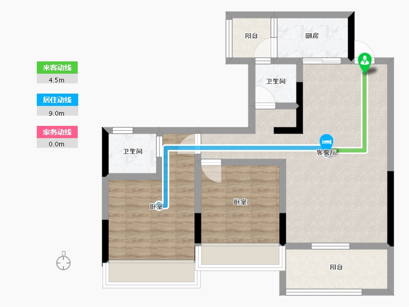 四川省-成都市-南苑大道-87.52-户型库-动静线