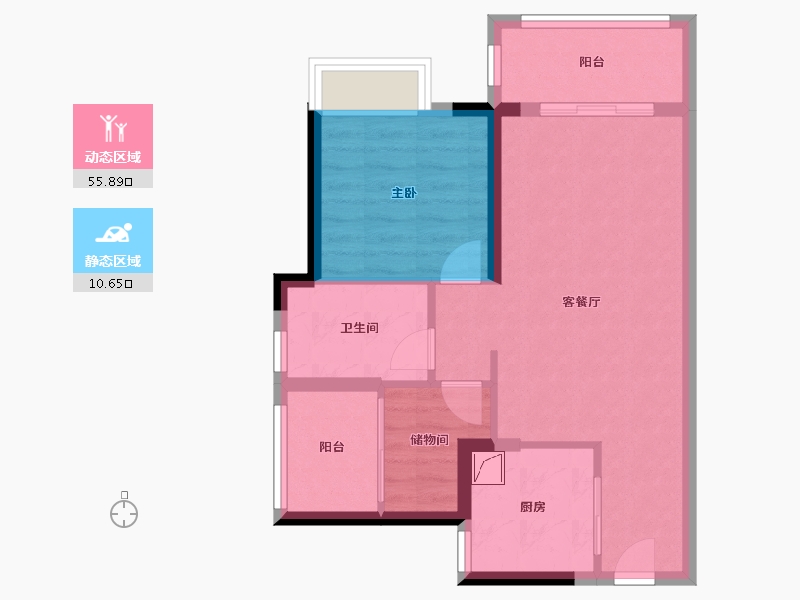 广东省-广州市-品秀星图-59.00-户型库-动静分区