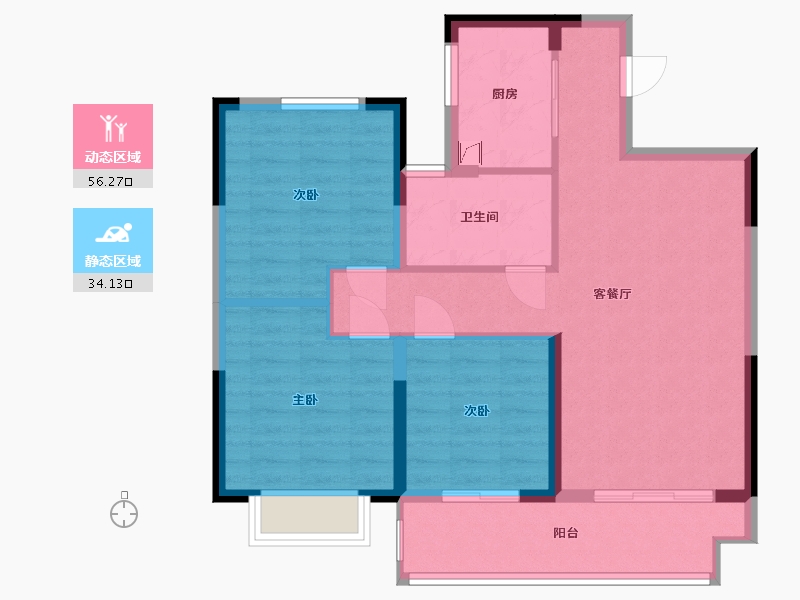 山东省-泰安市-三巽铂悦府-11111100.00-户型库-动静分区