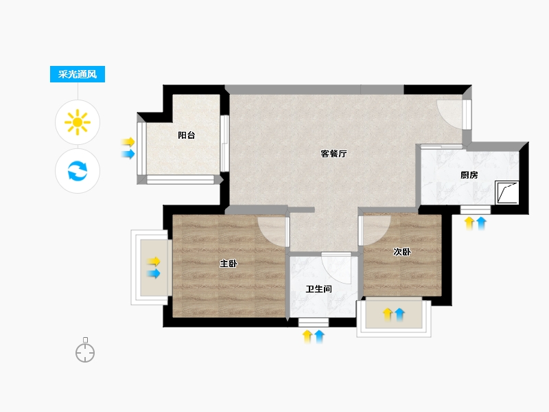 广东省-东莞市-万象府-50.00-户型库-采光通风