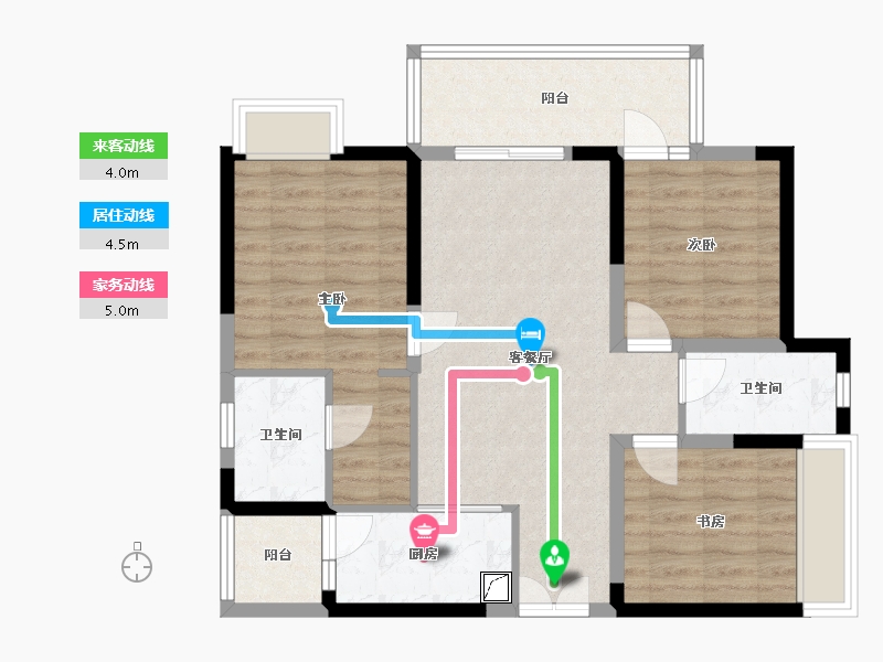 四川省-成都市-川发天府上城-94.00-户型库-动静线