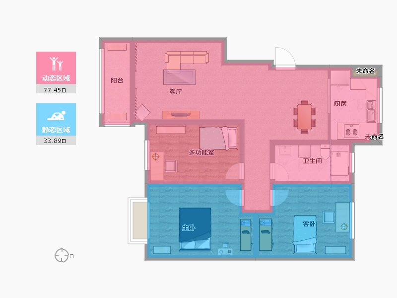 河南省-商丘市-金色华府-99.40-户型库-动静分区