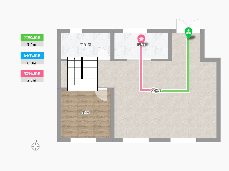 辽宁省-大连市-集美东方-160.00-户型库-动静线