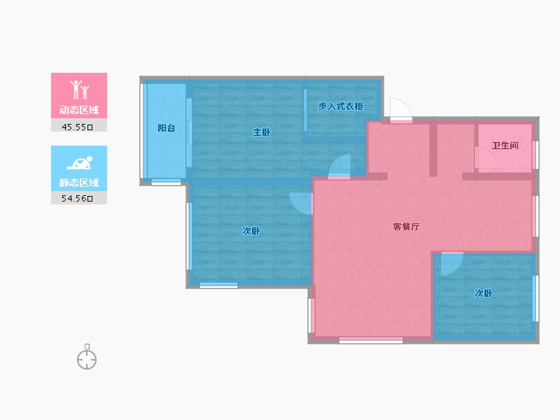 浙江省-绍兴市-运河人家·会龙坊-196.00-户型库-动静分区