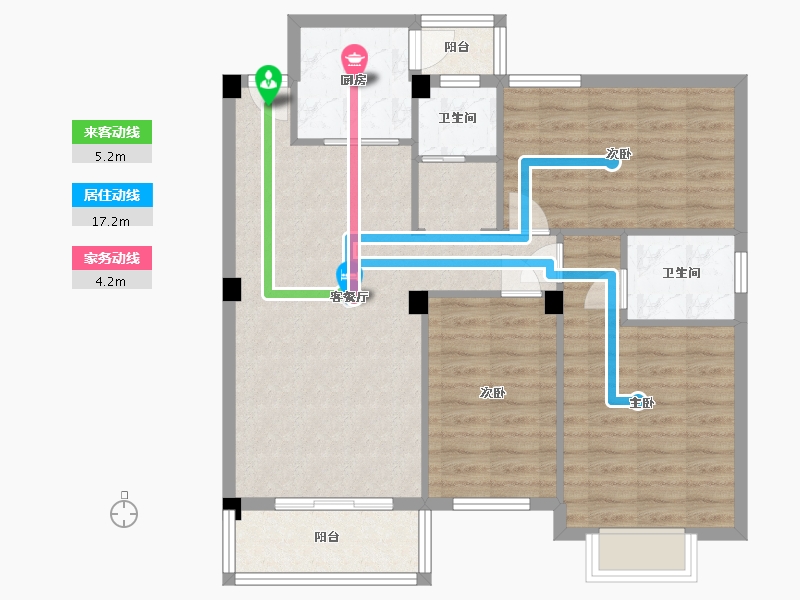 广西壮族自治区-桂林市-三江和韵-94.76-户型库-动静线