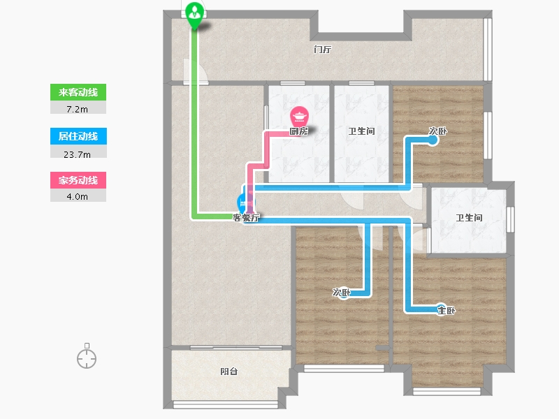 广东省-佛山市-乐添·星际半岛-102.30-户型库-动静线