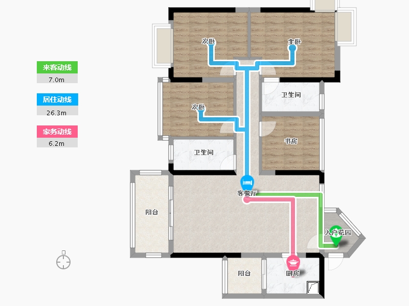 广西壮族自治区-来宾市-金霖华庭-131.00-户型库-动静线