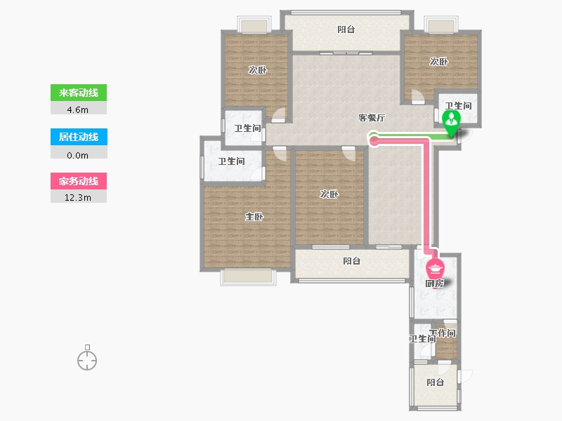 福建省-福州市-融侨外滩-D区-222.00-户型库-动静线