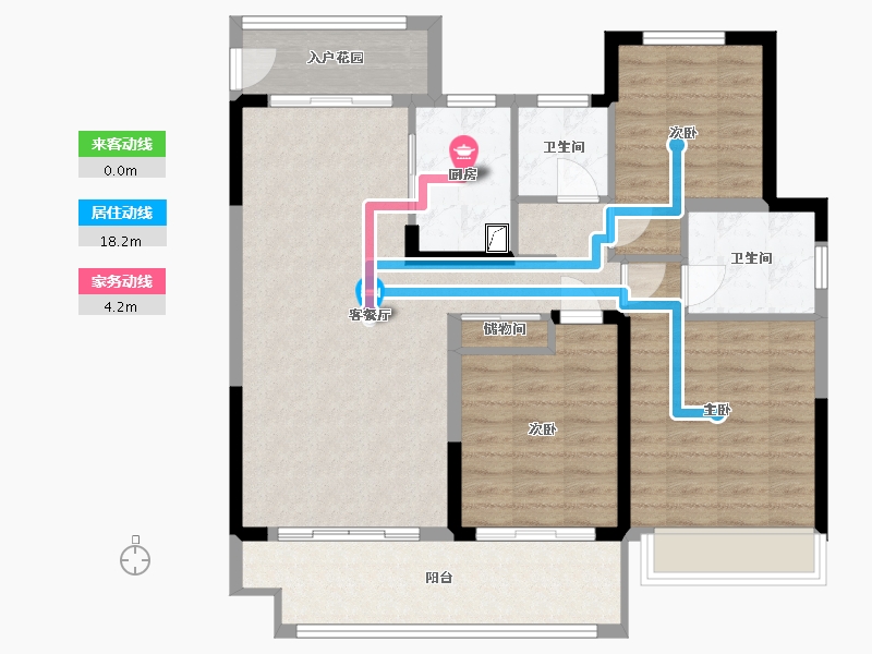 安徽省-宿州市-江山樾-97.00-户型库-动静线