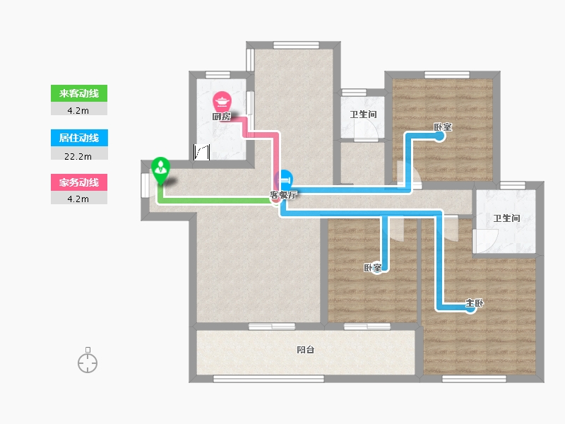 湖南省-常德市-三江新城-101.90-户型库-动静线