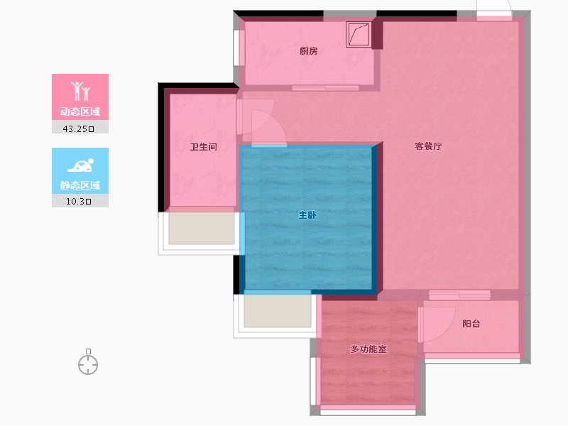 广东省-广州市-荔湾-47.00-户型库-动静分区