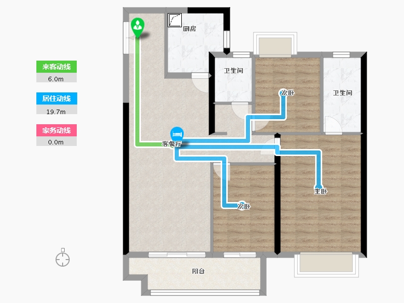 江西省-九江市-保利天汇-92.00-户型库-动静线