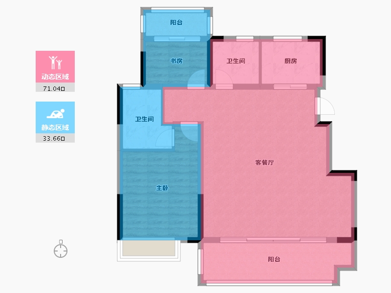 安徽省-安庆市-文德桐国府-95.00-户型库-动静分区