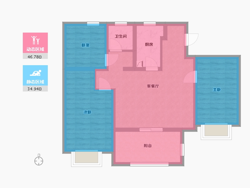 河南省-洛阳市-建业龙城-114.00-户型库-动静分区