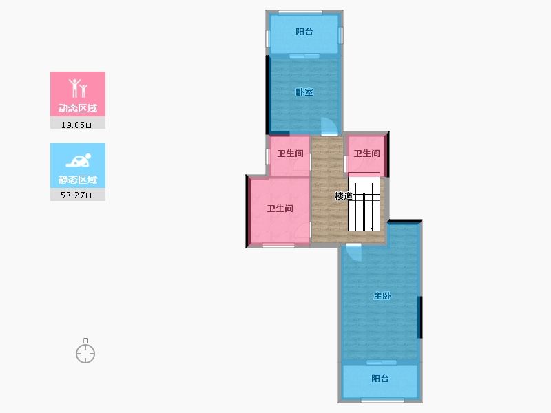 福建省-福州市-旭辉江山云出-80.00-户型库-动静分区