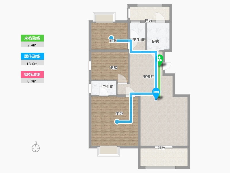 湖北省-黄冈市-文廷-126.00-户型库-动静线