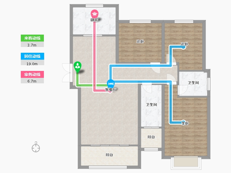 河南省-三门峡市-滨河湾-108.00-户型库-动静线