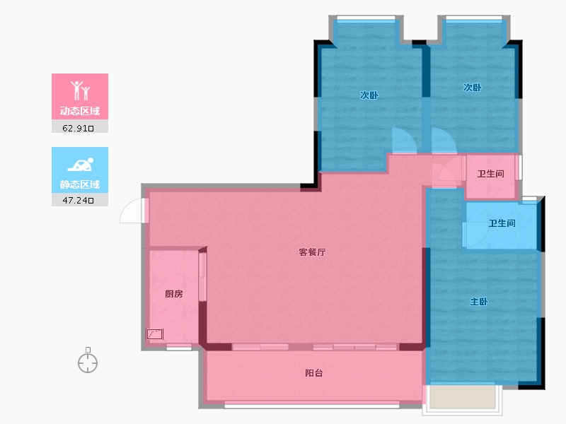 广西壮族自治区-梧州市-泰基-100.00-户型库-动静分区