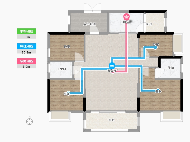 广东省-河源市-十里东岸-114.00-户型库-动静线