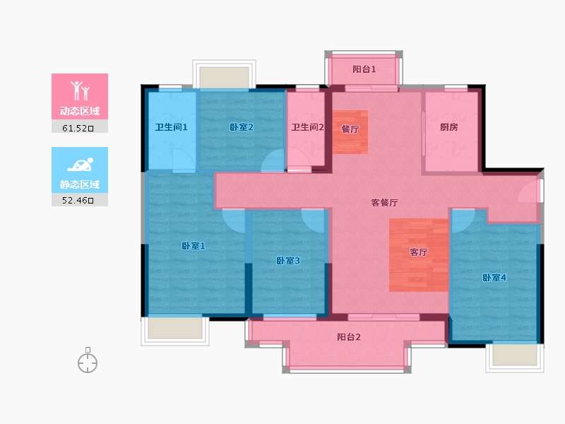 江西省-赣州市-智骏一方天下-102.13-户型库-动静分区