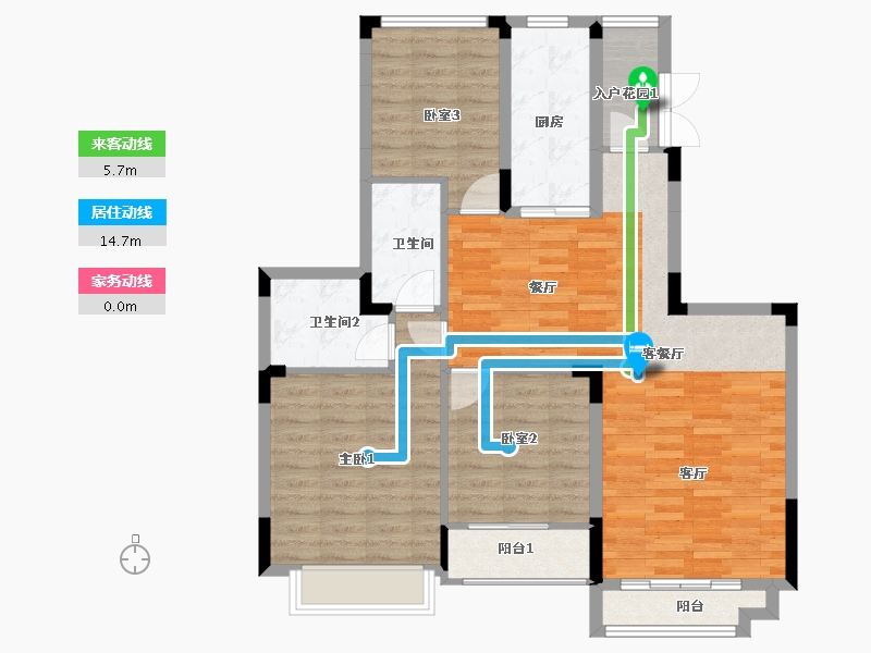 江西省-赣州市-赣州恒大城-98.22-户型库-动静线