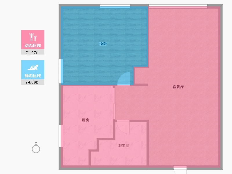 辽宁省-沈阳市-汇置尚都-90.00-户型库-动静分区