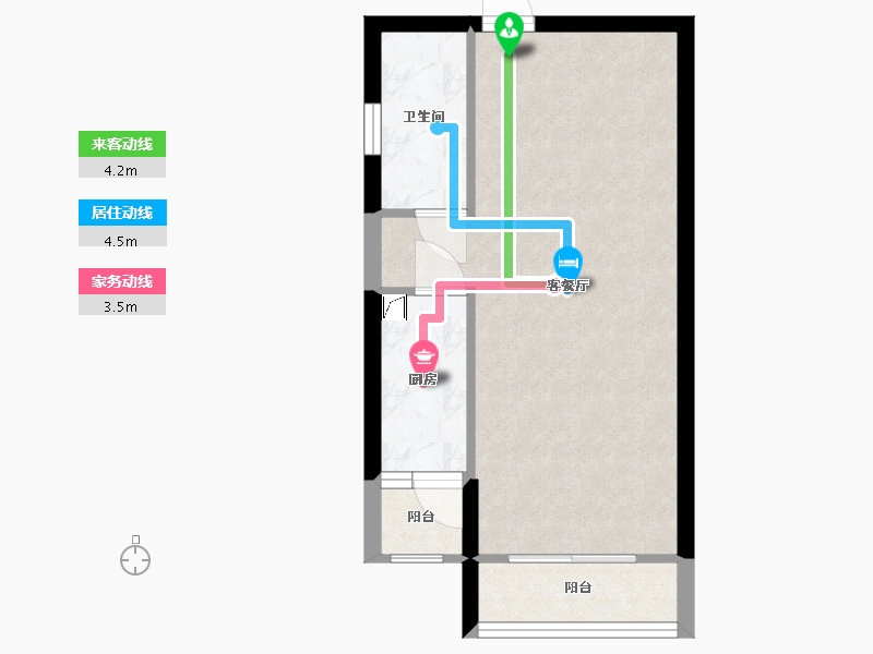 湖南省-郴州市-顺源北湖1号-41.01-户型库-动静线