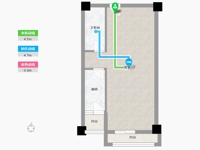 湖南省-郴州市-北湖1号-41.01-户型库-动静线