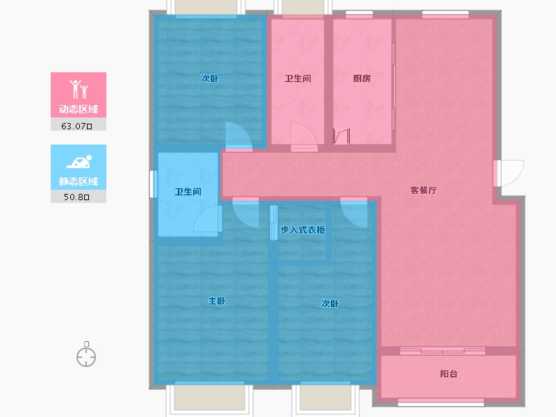 河北省-保定市-药都新城-116.00-户型库-动静分区