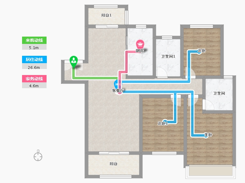 河南省-周口市-建业城-135.00-户型库-动静线