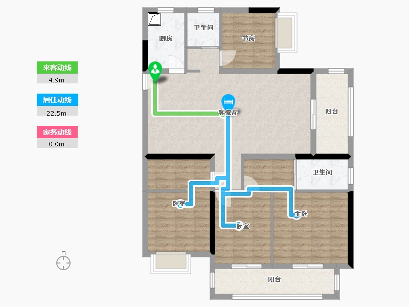 湖北省-孝感市-佳磐瑞府-114.00-户型库-动静线