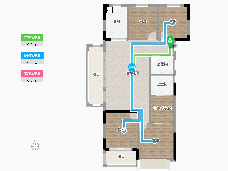 安徽省-宿州市-嘉泰龙城壹号-11.79-户型库-动静线